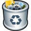 Trash Full Icon 64x64 png